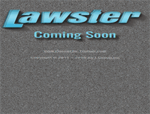 Tablet Screenshot of lawster.com